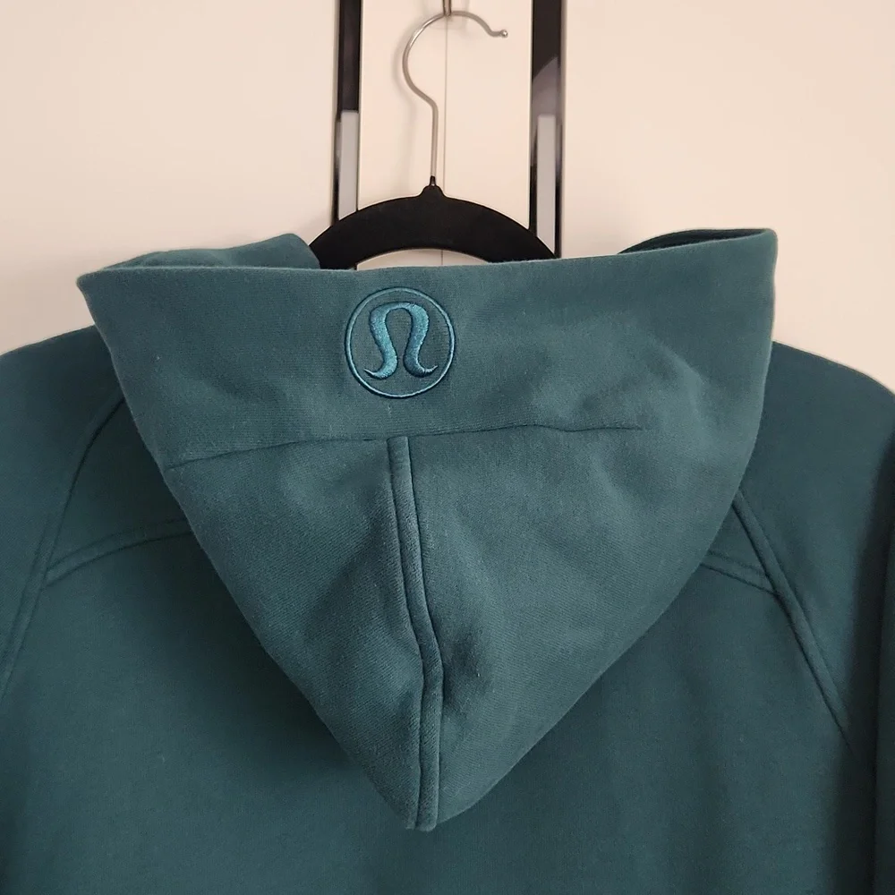 Lululemon Scuba Full Zip Oversized Hoodie in Green Jasper size M/L - Picture 12 of 17